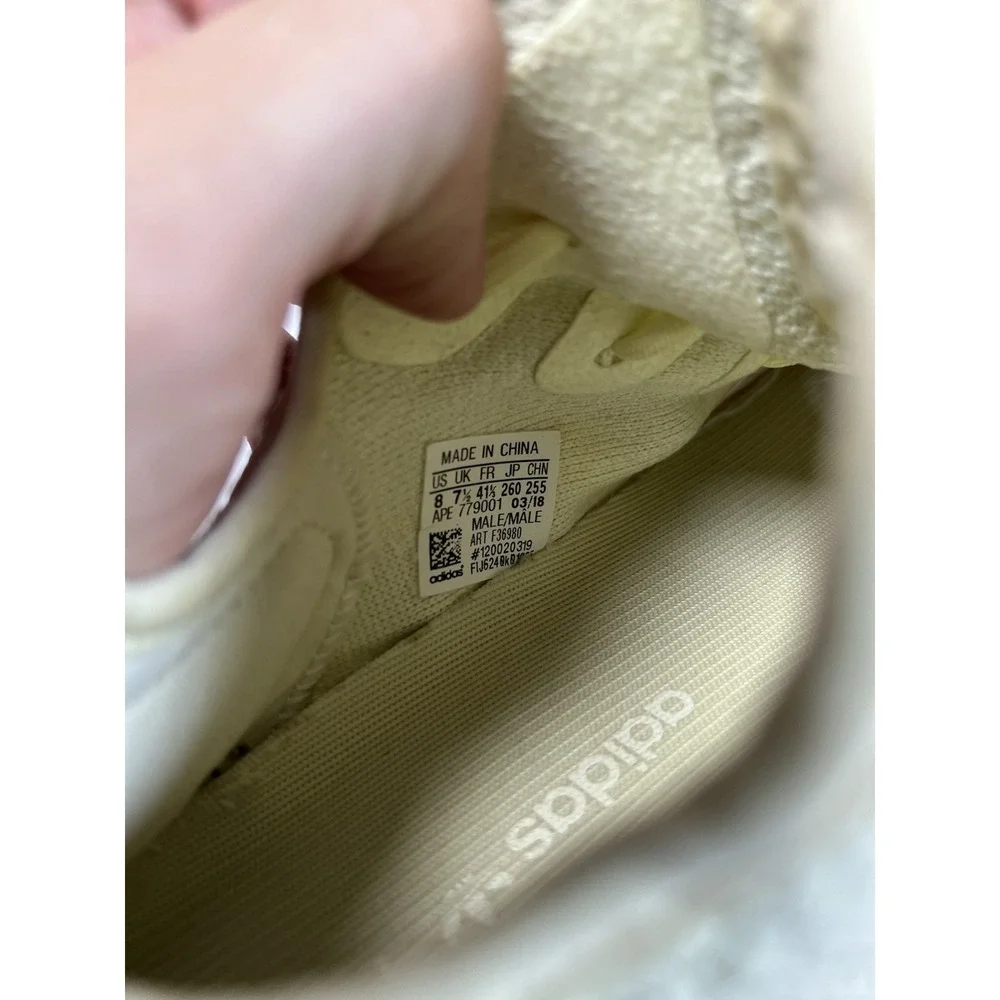 Adidas Yeezy Boost 350 V2 Mens Butter F36980 Pale Yellow Sneakers Size 8